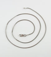 1.8 mm Rhodium-Plated Sterling Silver Curb Chain